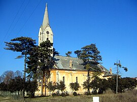 The Roman Catholic church in Sânpetru Mic