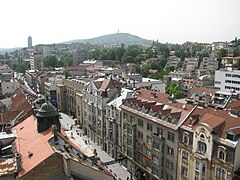 Sarajevo, Maršala Tita main street (looking northwest)