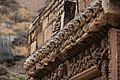 Sculptures au Gujari Mahal, un palais au fort de Gwalior. Avril 2019.