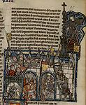 המצור על ירושלים, כתב יד מהמאה ה-14