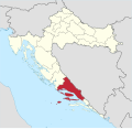 Croatia> Split-Dalmatia County includes Brač, Hvar and Vis.