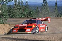 The V6 Escudo, which between 1996 and 2000 finished runner-up at Pikes Peak three times and won the Race to the Sky three times.