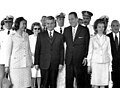 阿根廷布宜諾斯艾利斯，總統胡安·裴隆和副總統伊莎貝爾·裴隆夫妇（1974年）