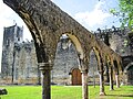 Arcos del ex-convento de San Juan Bautista, Tixcacaltuyub, Yaxcabá, Yuc.