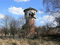 The water tower in Ribnitz-Damgarten West