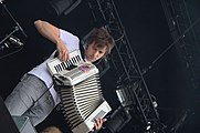 Martin Molin von Wintergatan beim Haldern Pop Festival 2016