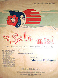 'o sole mio 1898