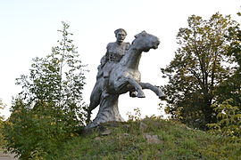 Vasily Chapayev monument