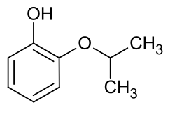 Strukturformel von O-Isopropoxyphenol