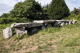 L'allée couverte de Prajou-Menhir.