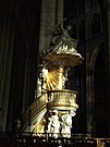 Pulpito barocco della cattedrale di Notre-Dame ad Amiens