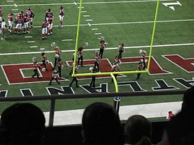 Pom-pom girls d'Atlanta.