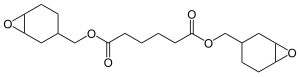 Strukturformel von Bis(3,4-epoxycyclohexylmethyl)adipat