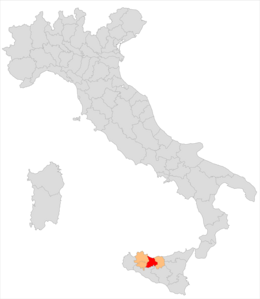 Circondario di Termini Imerese – Localizzazione