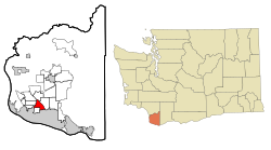 Location of Walnut Grove