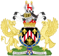 Arms of the 1st Earl of Snowdon, GCVO