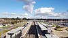 View of Coolaroo platforms 1 and 2 from a bridge