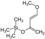 Structural formula of Danishefsky's diene