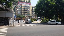 東沙角路同沿江中路嘅交界