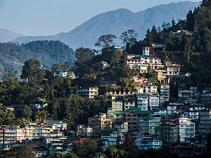 তিব্বত রোড থেকে গ্যাংটক