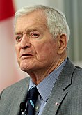 Former Canadian Prime Minister John Turner