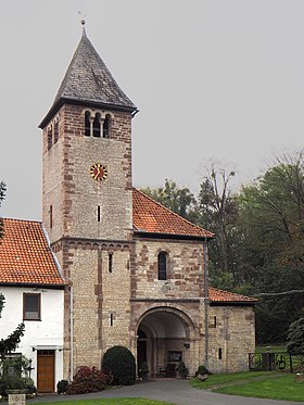 L'église abbatiale de Clus