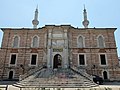 Front view of the mosque (northwest side), with central gate leading to the courtyard