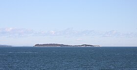 L'archipel vu du traversier Rivière-du-Loup / Saint-Siméon