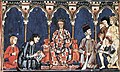 Alfonso X el sabio, Rey de Castilla 1221-84. Repobla las ciudades andaluzas, revuelta musulmana y expulsión, se despuebla el campo andaluz, y falla la invasión de Benimerines (victoria de Alfonso XI, 1340). Crea la Universidad, la Mesta, los astilleros de Sevilla, la Escuela de Traductores, unión legal y bases del Estado Moderno con una revuelta de nobles. 1351 cambio económico falla. Peste Negra 1348.