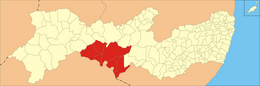 Microregione di Itaparica – Mappa