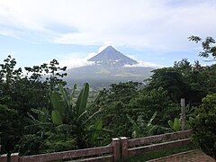 Mount Mayon view from Ligñon Hill