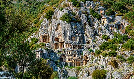 Myra Rock Tombs, Demre