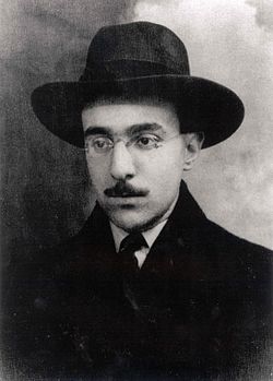 Fernando Pessoa vuonna 1914.