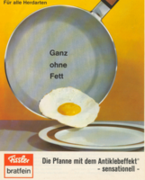 Erste PTFE-beschichtete („Teflon“‑)Pfanne (1956)