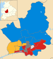 2004 results map