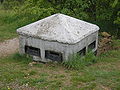 Bunker, one side