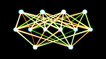 A single-layer feedforward artificial neural network with 4 inputs, 6 hidden and 2 outputs. Given position state and direction outputs wheel based control values.