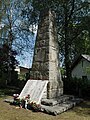 Sowjetischer Oblisk auf Friedhof Hildburghausen