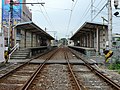 駅構内 沖松島方より