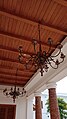 Chandeliers outside the museum building