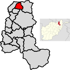 Yangi Qala District Map