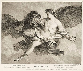 Ganymède, d'après Jean-Baptiste-Marie Pierre.