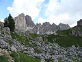 Rotwandhütte und Baita M. Pederiva