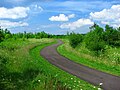 A multi-use path at the Wellington Reservation