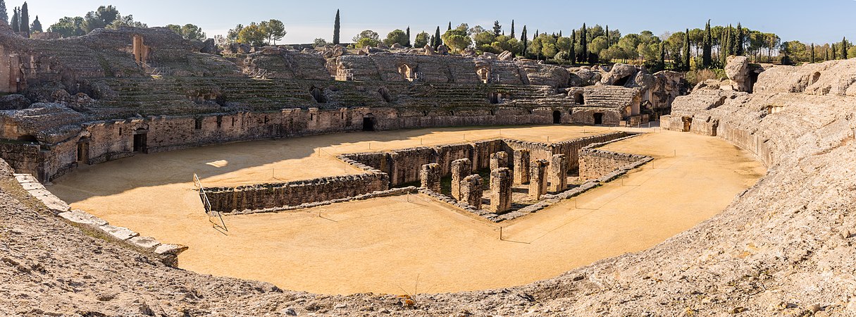 Roman amphitheatre of Italica, by Poco a poco