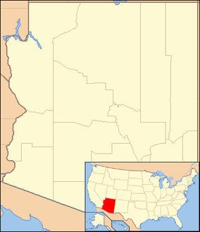 Map showing the location of Signal Mountain Wilderness