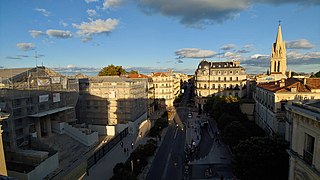 L'avenue Foch vue de l'arc de Triomphe.