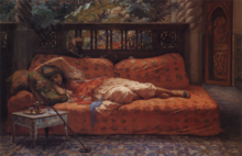 Frederick Arthur Bridgman – The Siesta (1878)