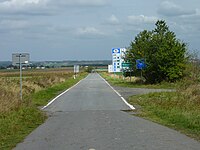 Widok od strony czeskiej (wrzesień 2012)