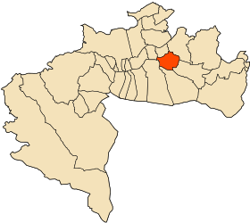 Localisation de Sidi Oqba